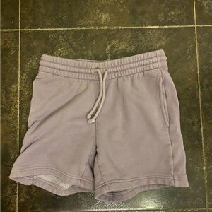 Purple TNA sweatshorts